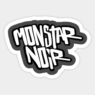 Montra Noir Logo Sticker